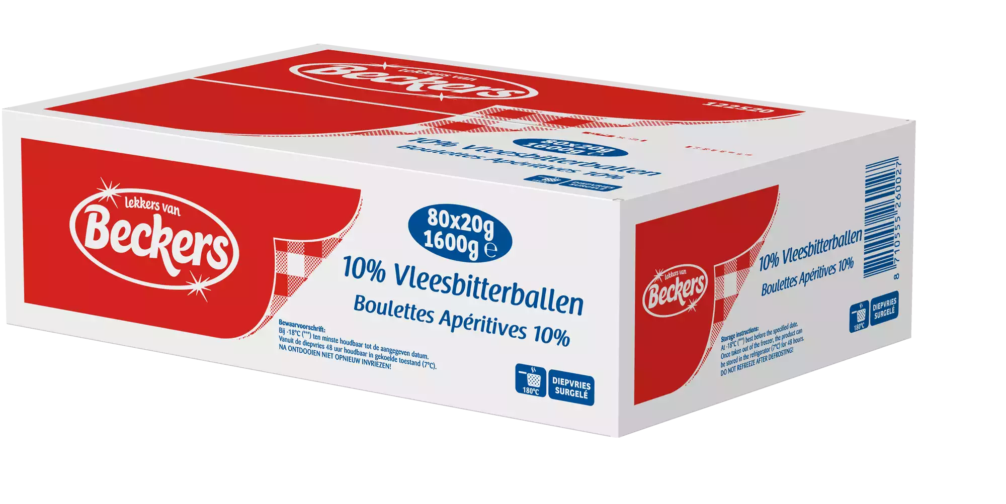 Beckers 10% Vleesbitterballen