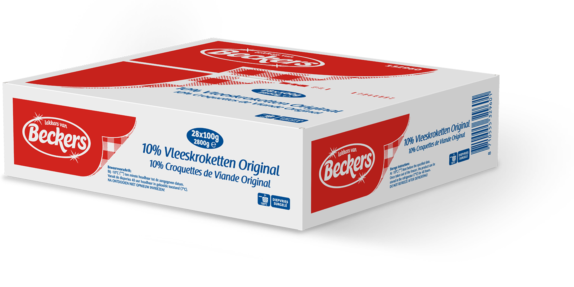 Beckers 10% vleeskroketten Original