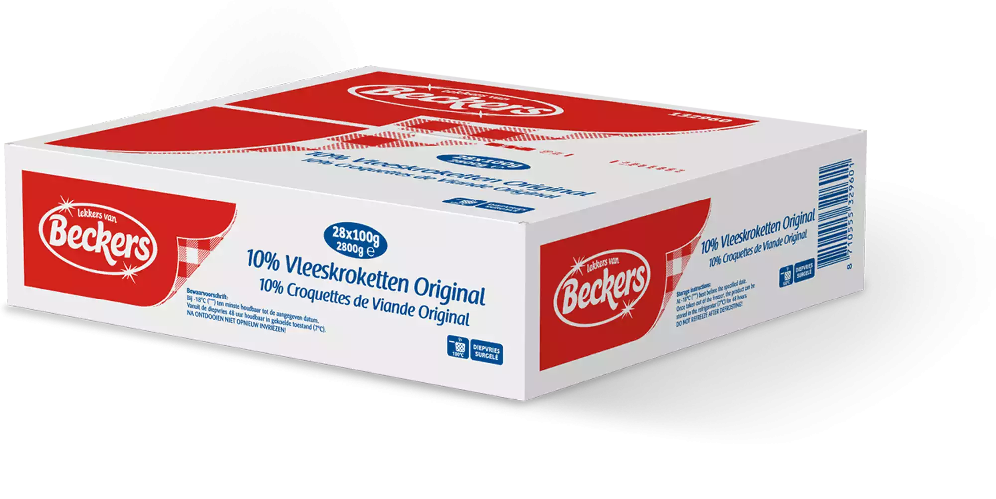 Beckers 10% vleeskroketten Original