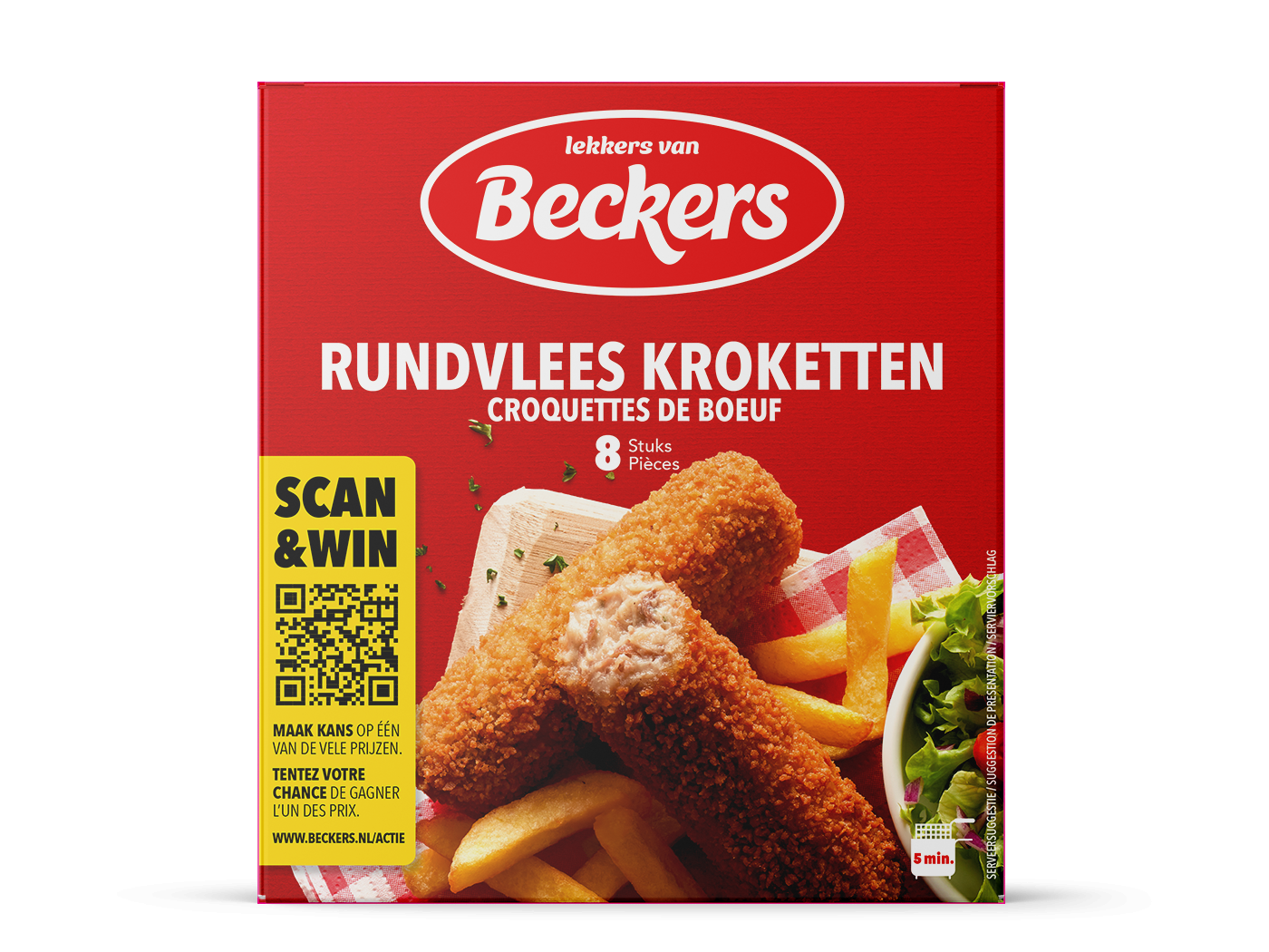 Beckers Rundvlees Kroketten