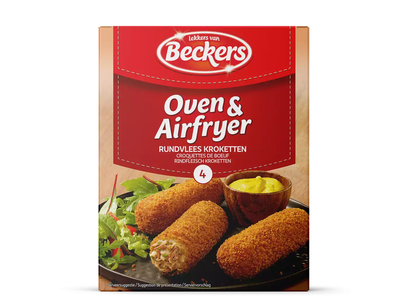Beckers rundvlees kroketten Oven & Airfryer