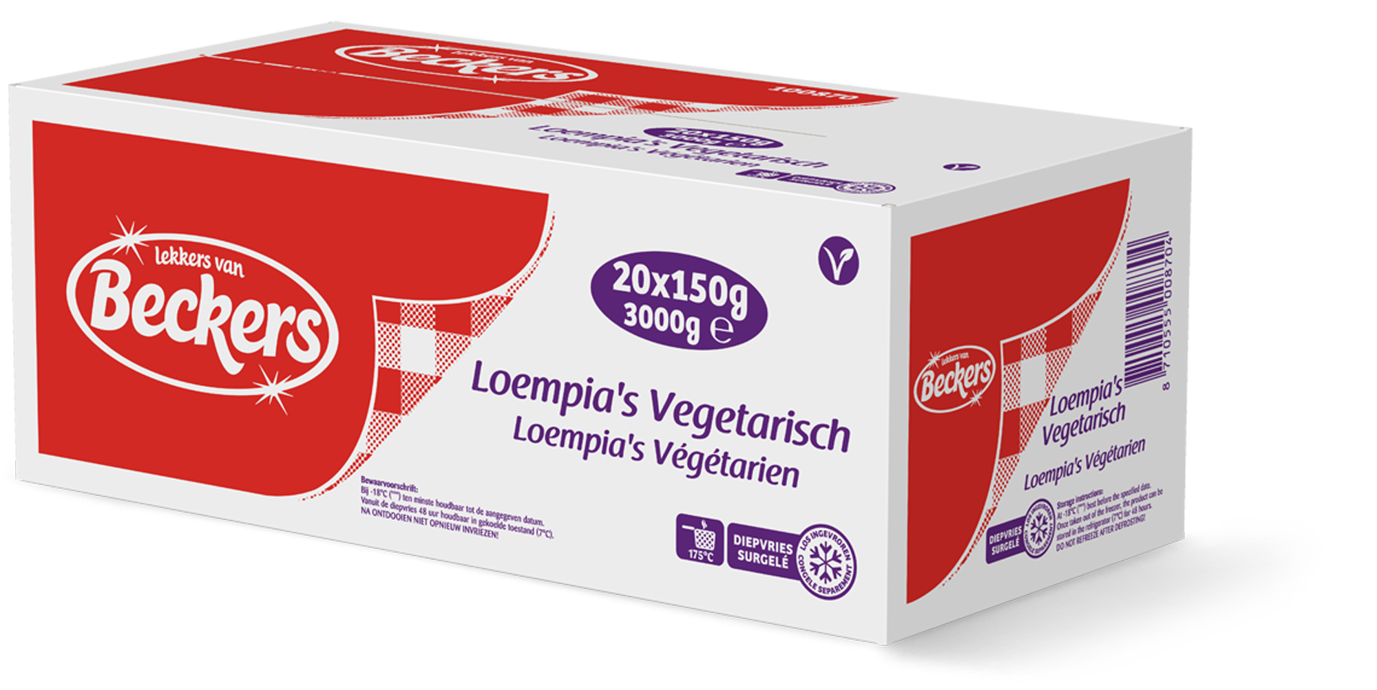 Beckers Loempia Vegetarisch