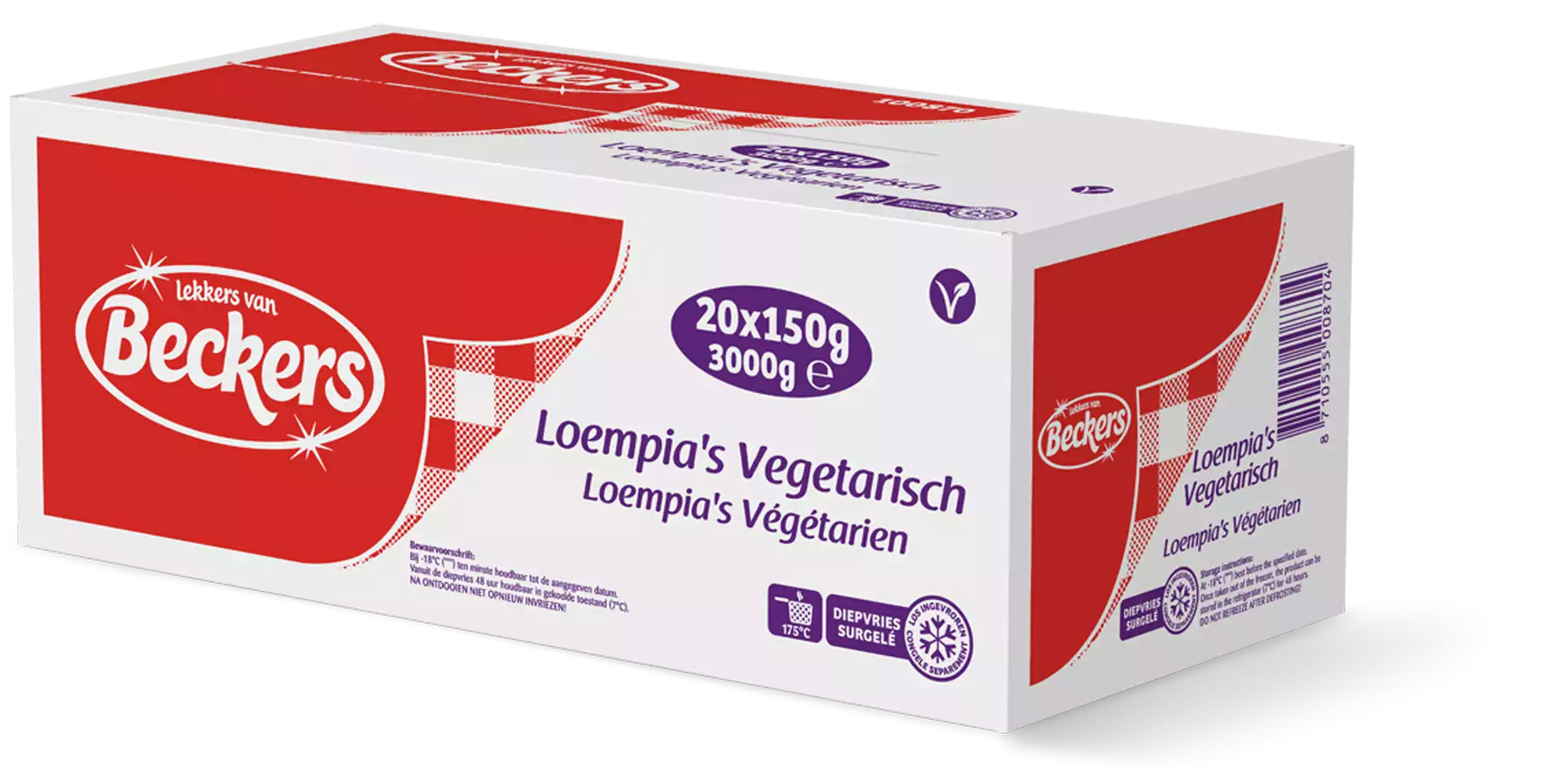 Beckers Loempia Vegetarisch