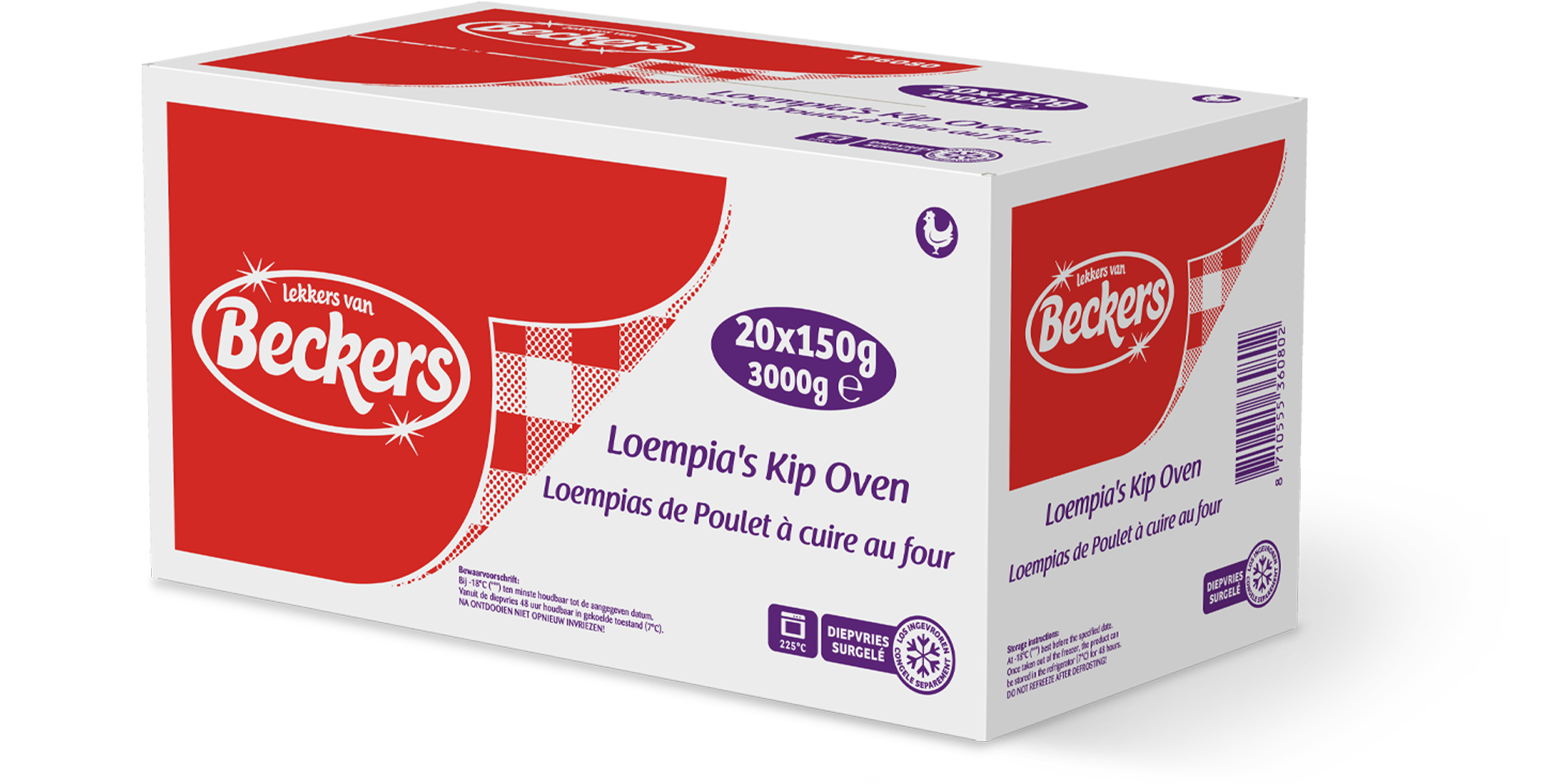 Beckers LOEMPIA'S KIP OVEN