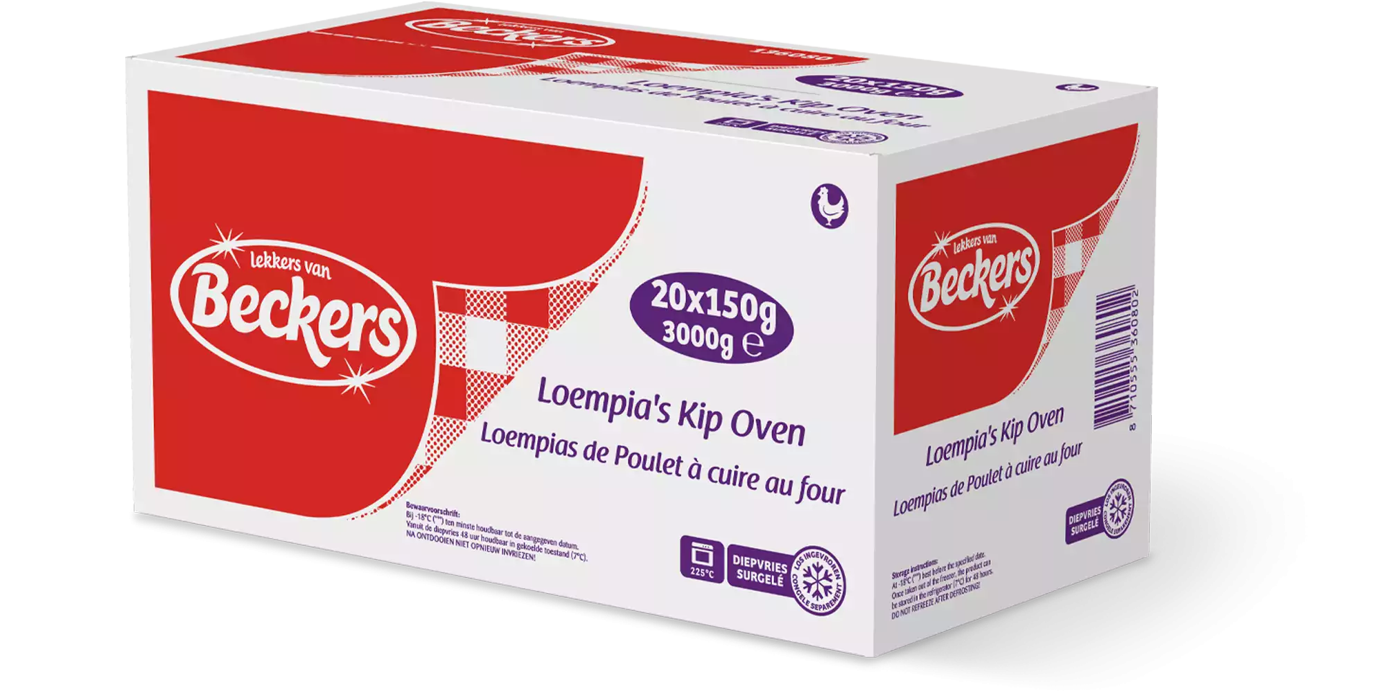 Beckers LOEMPIA'S KIP OVEN