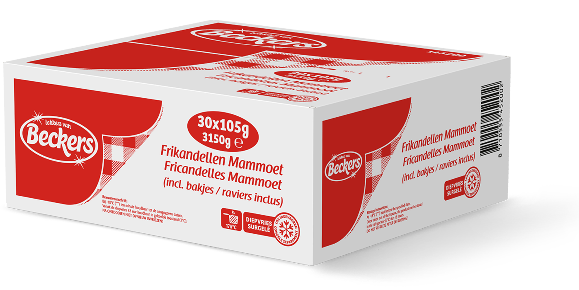 Beckers Mammoet Frikandel
