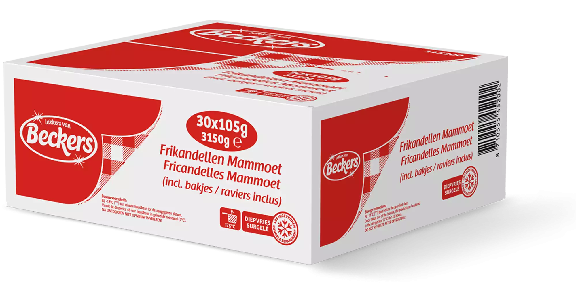Beckers Mammoet Frikandel