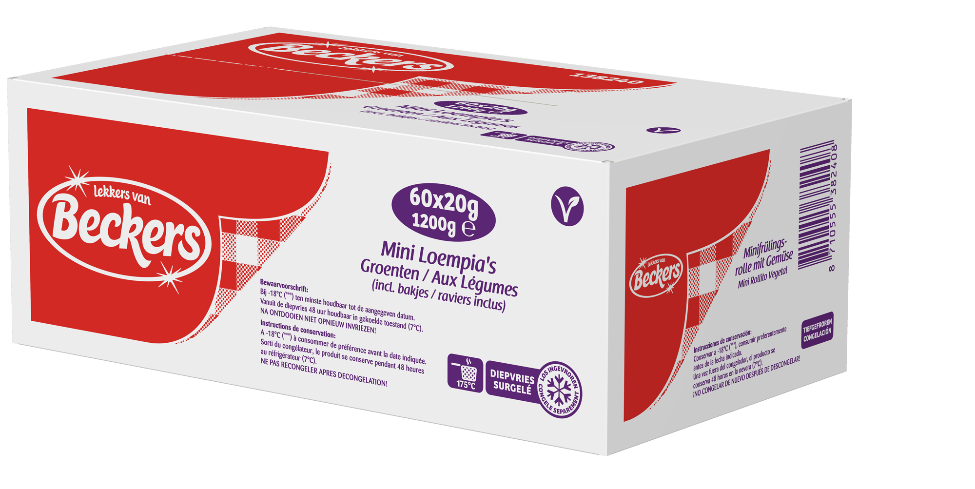 Beckers Loempia Mini Vegetarisch
