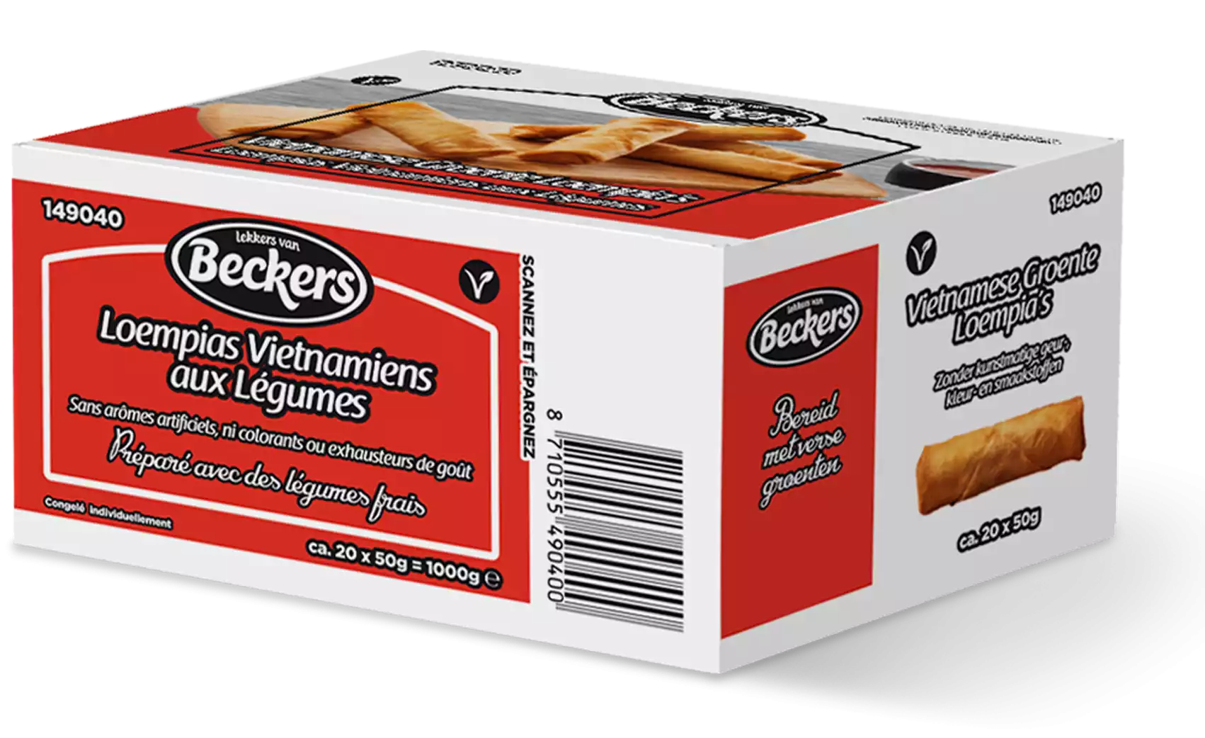 Beckers Vietnamese Groente Loempia's