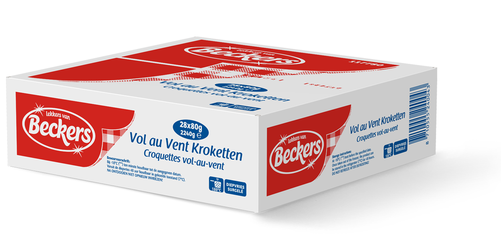 Beckers Vol au vent kroketten