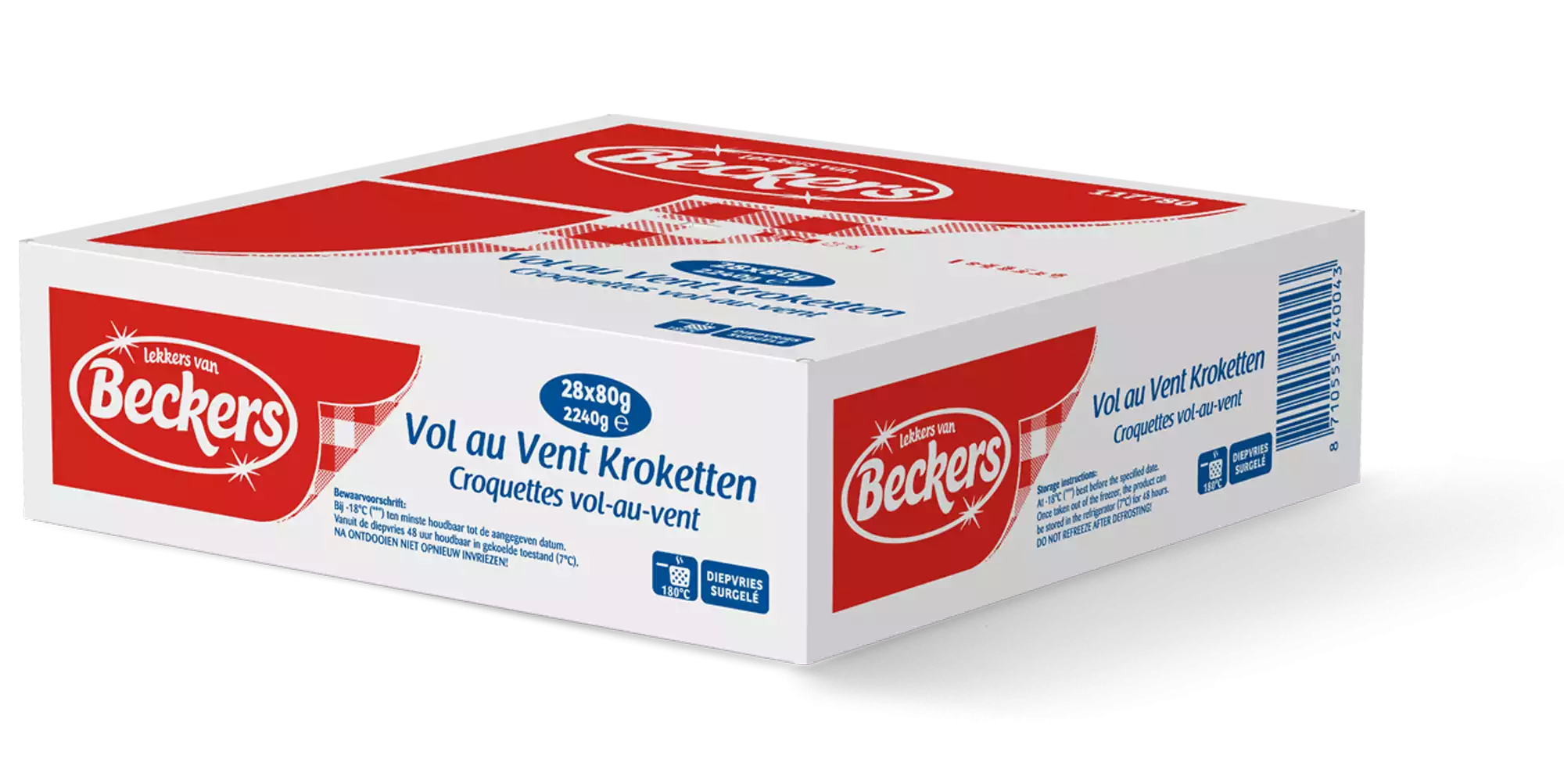 Beckers Vol au vent kroketten